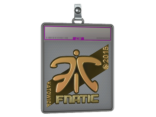 Sticker Slab | Fnatic (Gold) | Katowice 2015
