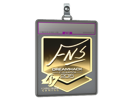 Sticker Slab | FNS (Gold) | Cluj-Napoca 2015
