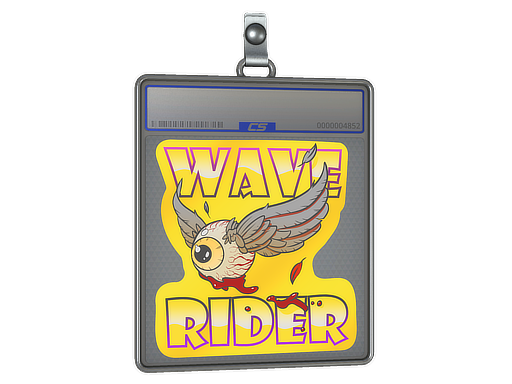 Sticker Slab | Fools Gold Wave Rider - CS2 Sticker