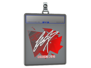 Sticker Slab | fox | Cologne 2016