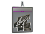 Sticker Slab | fox (Foil) | Atlanta 2017