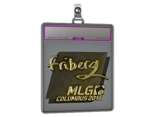 Sticker Slab | friberg (Gold) | MLG Columbus 2016