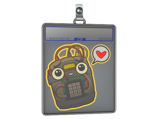 Sticker Slab | Friend Code - CS2 Sticker