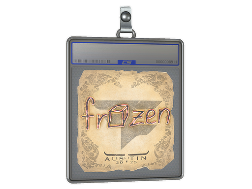 Sticker Slab | frozen | Austin 2025