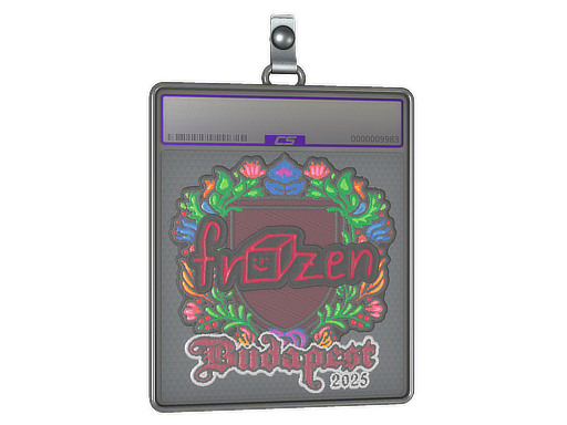 Sticker Slab | frozen | Budapest 2025