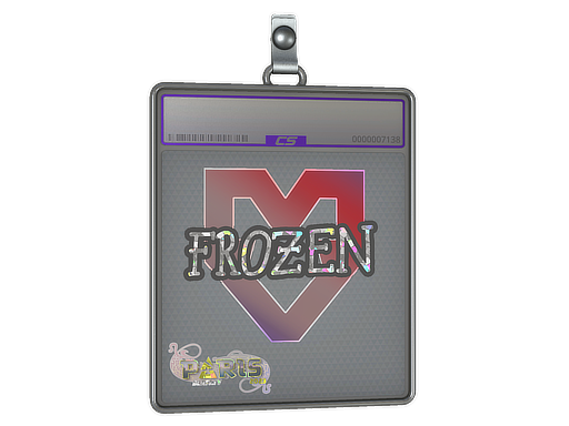 Sticker Slab | frozen | Paris 2023
