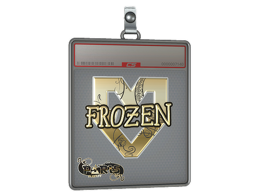 Sticker Slab | frozen | Paris 2023