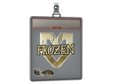 Sticker Slab | frozen (Gold) | Paris 2023