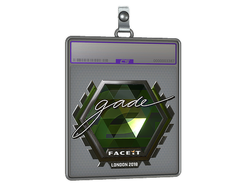 Sticker Slab | gade (Foil) | London 2018