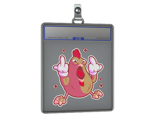 Sticker Slab | Get Clucked
