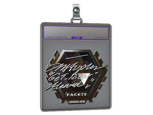 Sticker Slab | GeT_RiGhT | London 2018 - CS2 Sticker