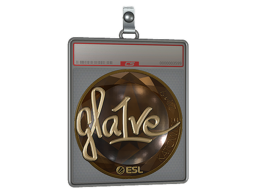 Sticker Slab | gla1ve (Gold) | Katowice 2019