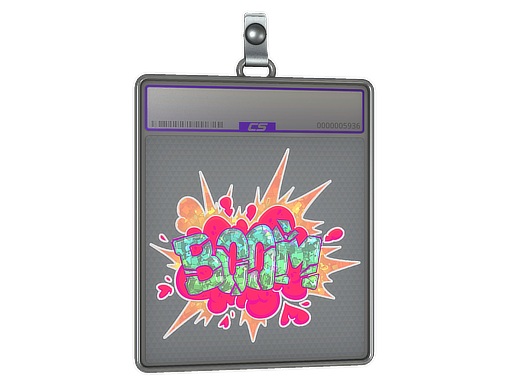 Sticker Slab | Go Boom