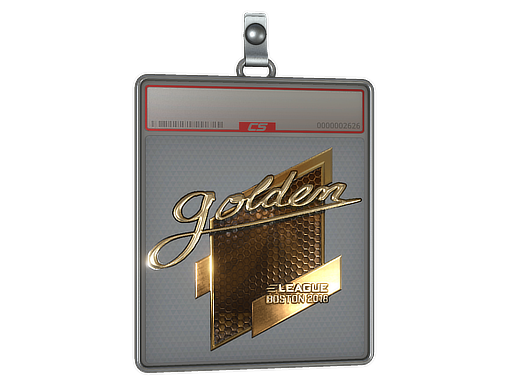 Sticker Slab | Golden | Boston 2018