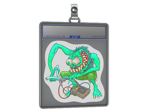 Sticker Slab | Green Bombster - CS2 Sticker