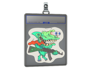 Sticker Slab | Green Shark Shooter