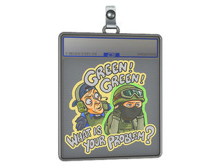 Sticker Slab | Green's Problem