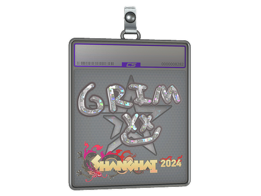 Sticker Slab | Grim (Glitter) | Shanghai 2024