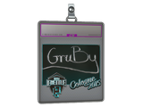 Sticker Slab | GruBy (Foil) | Cologne 2015