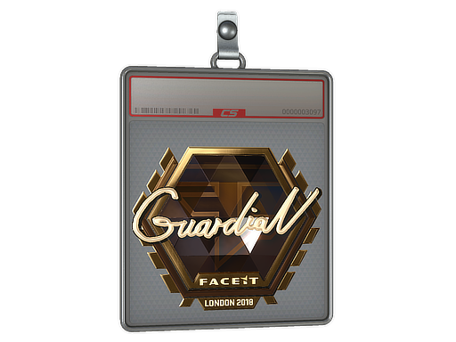 Sticker Slab | GuardiaN (Gold) | London 2018