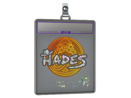 Sticker Slab | hades (Glitter) | Antwerp 2022 - CS2 Sticker