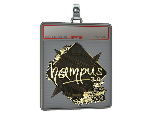 Sticker Slab | hampus (Gold) | Rio 2022
