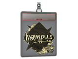 Sticker Slab | hampus (Gold) | Rio 2022