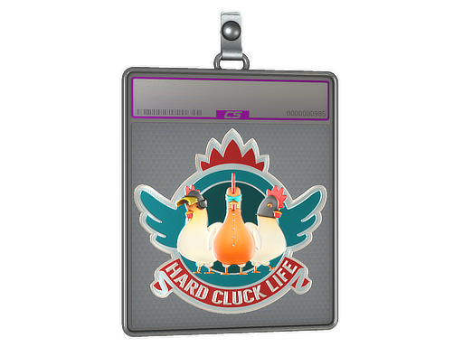 Sticker Slab | Hard Cluck Life