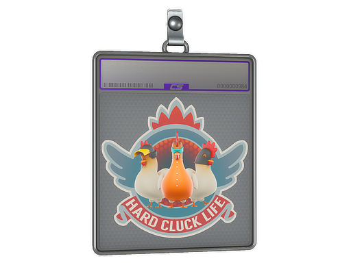 Sticker Slab | Hard Cluck Life