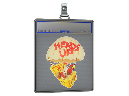 Sticker Slab | Heads Up - CS2 Sticker