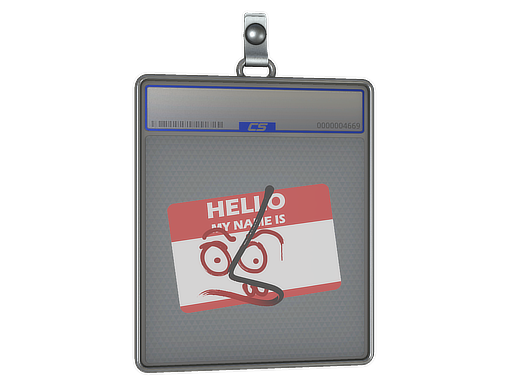 Sticker Slab | Hello MP7 - CS2 Sticker