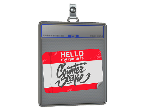Sticker Slab | Hi, My Game Is - CS2 Sticker