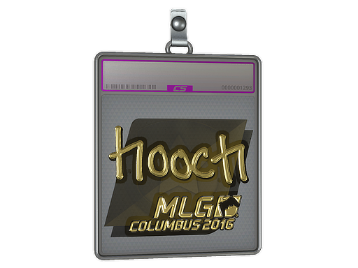 Sticker Slab | hooch (Gold) | MLG Columbus 2016
