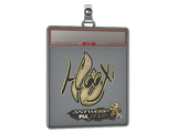 Sticker Slab | HooXi (Gold) | Antwerp 2022