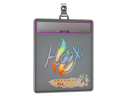 Sticker Slab | HooXi (Holo) | Antwerp 2022