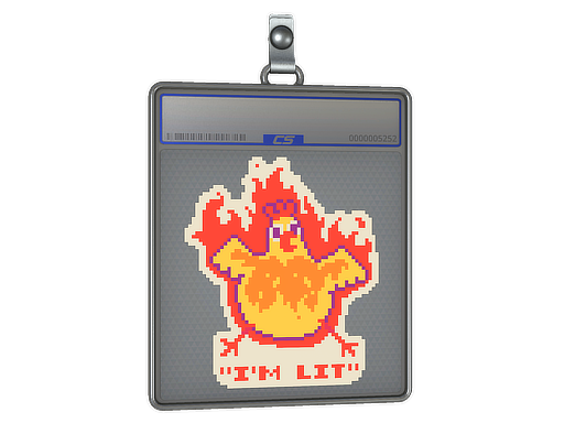 Sticker Slab | I'm Lit - CS2 Sticker
