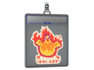 Sticker Slab | I'm Lit