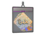 Sticker Slab | isak (Holo) | Rio 2022