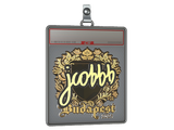 Sticker Slab | jcobbb (Gold) | Budapest 2025