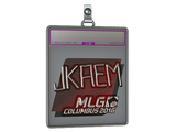 Sticker Slab | jkaem (Foil) | MLG Columbus 2016