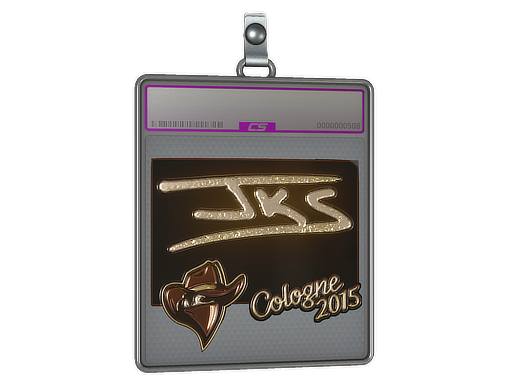 Sticker Slab | jks (Gold) | Cologne 2015