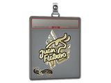 Sticker Slab | juanflatroo (Gold) | Paris 2023