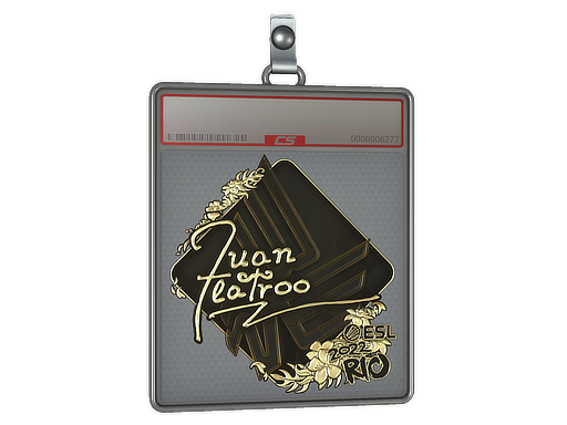 Sticker Slab | juanflatroo (Gold) | Rio 2022