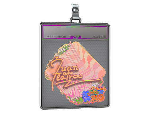 Sticker Slab | juanflatroo (Holo) | Rio 2022