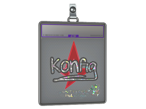 Sticker Slab | k0nfig (Glitter) | Antwerp 2022