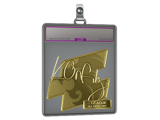 Sticker Slab | k0nfig (Gold) | Atlanta 2017