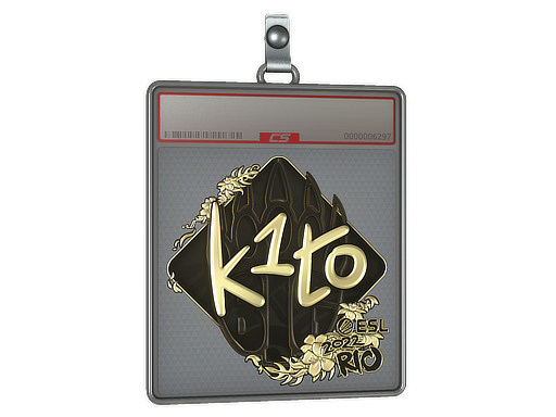 Sticker Slab | k1to (Gold) | Rio 2022