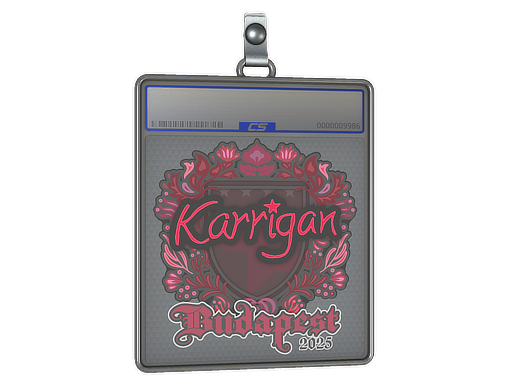 Sticker Slab | karrigan | Budapest 2025