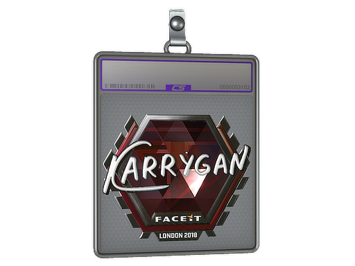 Sticker Slab | karrigan | London 2018