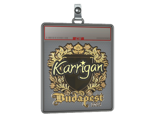Sticker Slab | karrigan | Budapest 2025